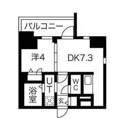 久屋大通駅 徒歩5分 3階の物件間取画像